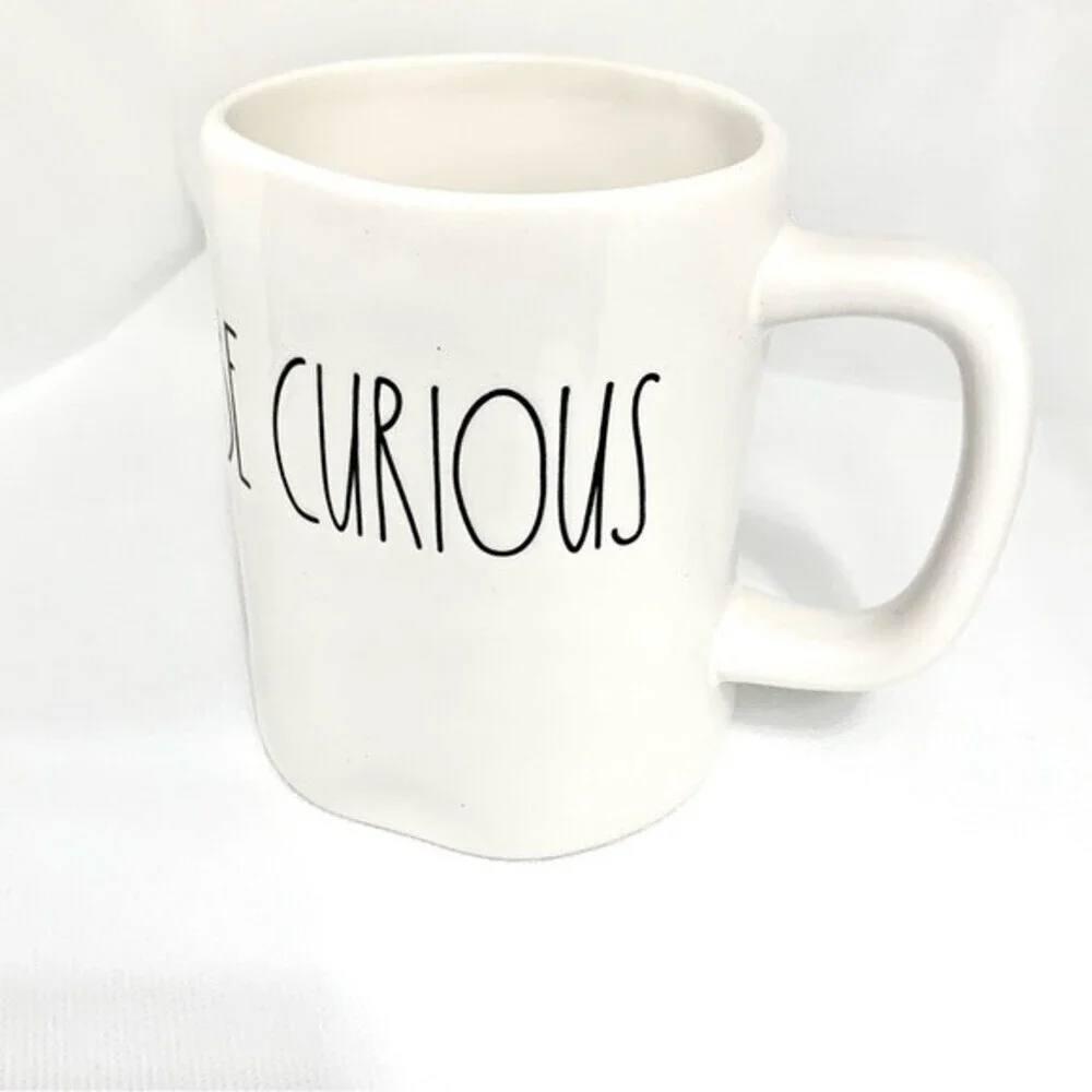 Rae Dunn‎ Be Curious Ceramic Coffee Mug